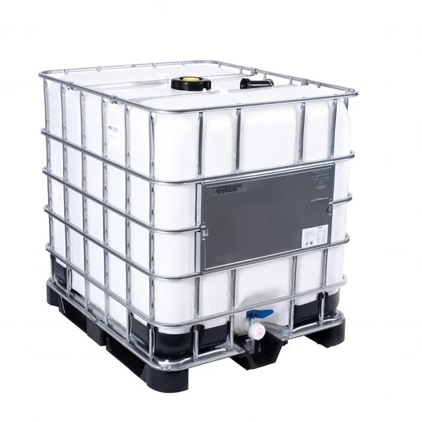 Contenedor IBC de 1000 litros modelo SM10 con palet híbrido