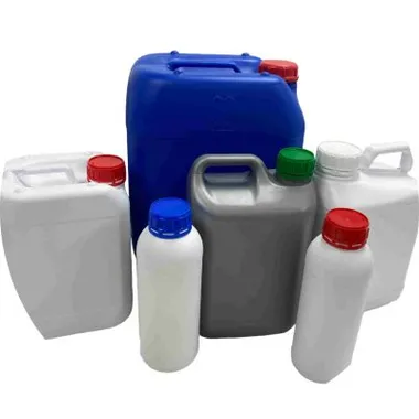 Botellas y jerricanes de polietileno de alta densidad
