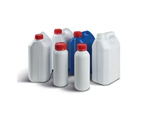 Botellas y jerricanes de polietileno de alta densidad para líquidos